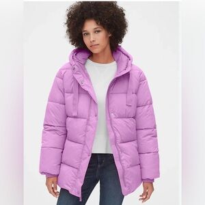 GAP Lilac Puffer Jacket